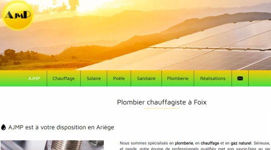 Page d’accueil du site Comment trouver un plombier grâce à Internet ?