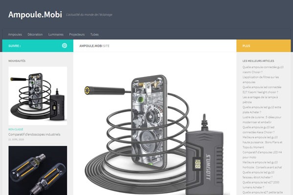 Page d’accueil du site Comment bien choisir vos ampoules d’intérieur