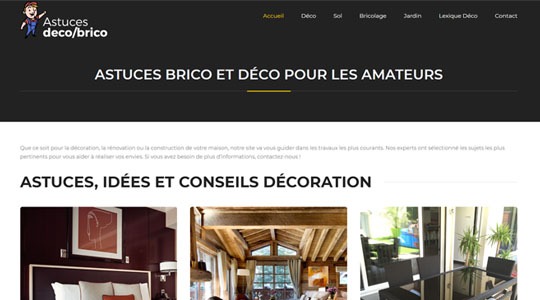 Page d’accueil du site Comment personnaliser la décoration de sa maison ?