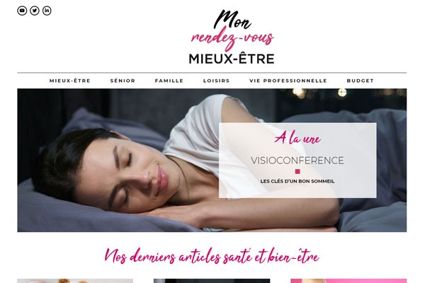 Page d’accueil du site Quelques conseils pour votre forme et votre bien-être