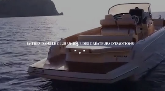 Page d’accueil du site Location de bateaux de luxe et voitures de prestige