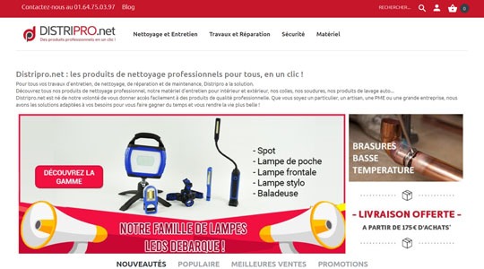 Page d’accueil du site Un mini chalumeau bien utile chez vous en quelques clics