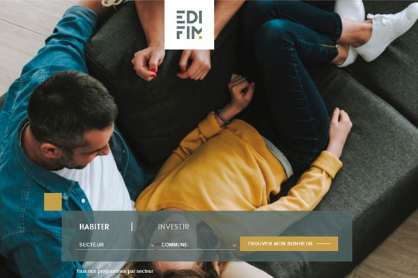 Page d’accueil du site Pourquoi faire le choix d’un bien immobilier neuf