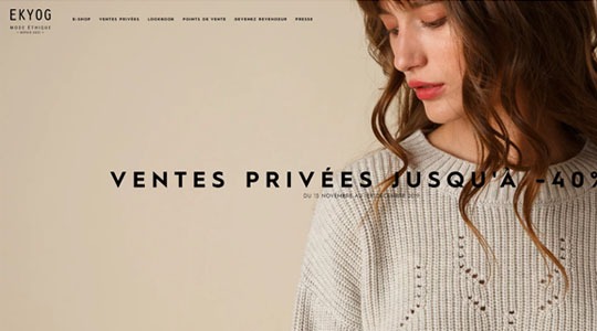 Page d’accueil du site 3 raisons qui font des vêtements bio la meilleure option pour votre dressing