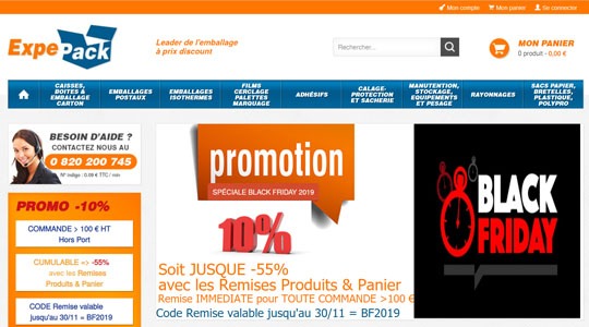 Page d’accueil du site Comment booster son e-commerce en optimisant la livraison de ses produits ?