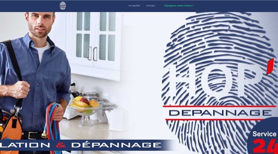 Page d’accueil du site 3 situations qui nécessitent l’intervention d’un plombier à Tours