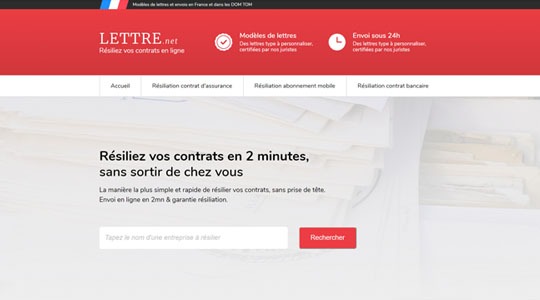 Page d’accueil du site Comment écrire et envoyer une lettre de résiliation
