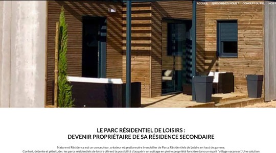 Page d’accueil du site Pourquoi investir dans l’immobilier haut de gamme