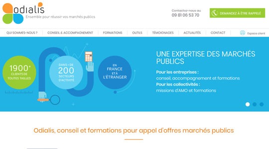 Page d’accueil du site Comment rédiger un mémoire technique