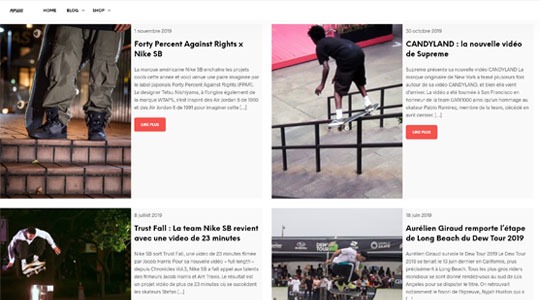 Page d’accueil du site Comment reconnaître un vrai skateur ?