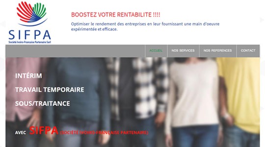 Page d’accueil du site Pourquoi faire appel à une agence intérim ?