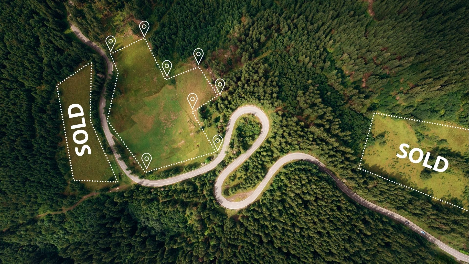Terrain à vendre à La Réunion, avec vue dégagée et potentiel pour la construction