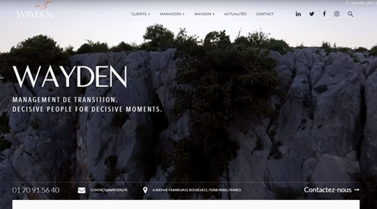 Page d’accueil du site Comment bien choisir son manager de transition