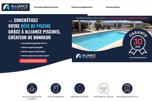 alliance piscines