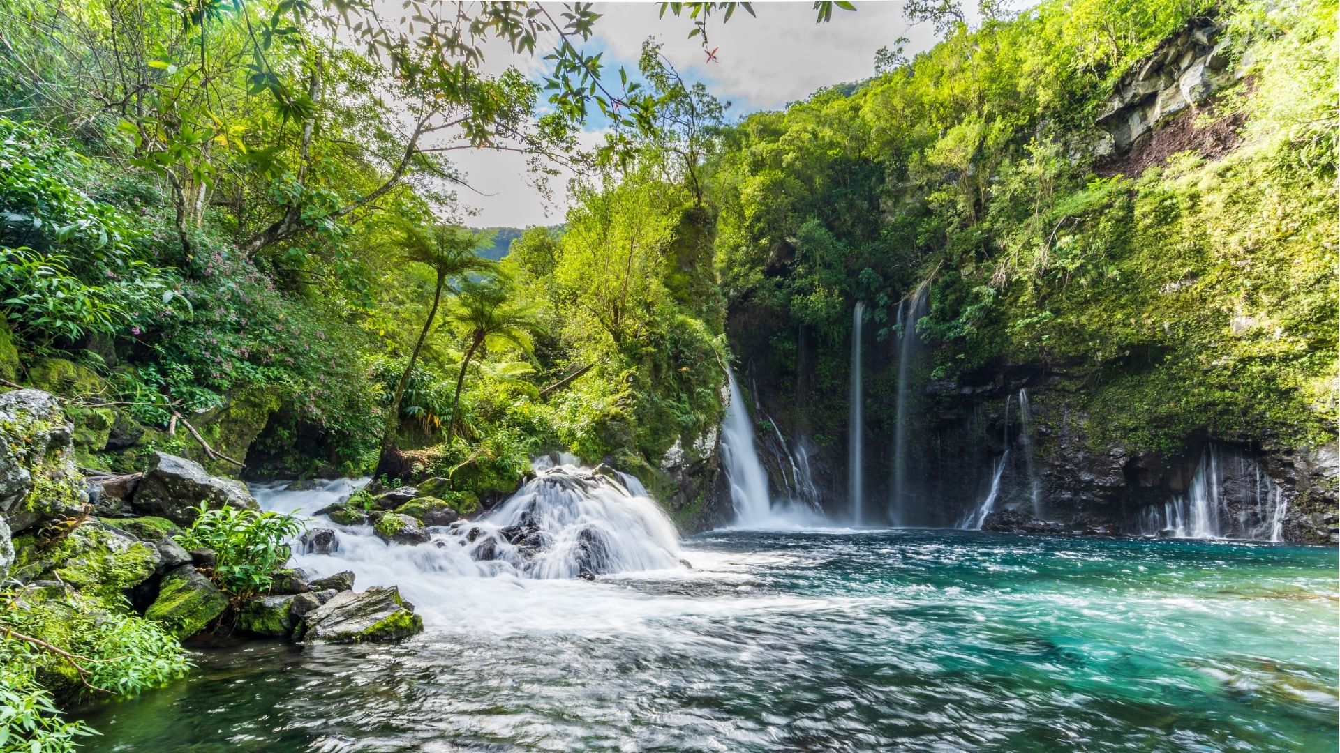 cascade Langevin à Saint-Joseph, bassin et chutes d’eau au cœur du Sud sauvage de La Réunion