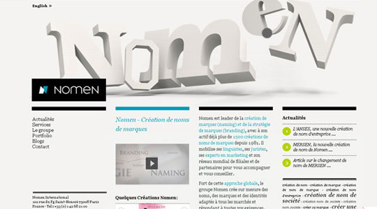 Nomen - Creation de nom d'entreprise