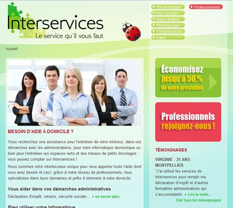 interservices services à domicile