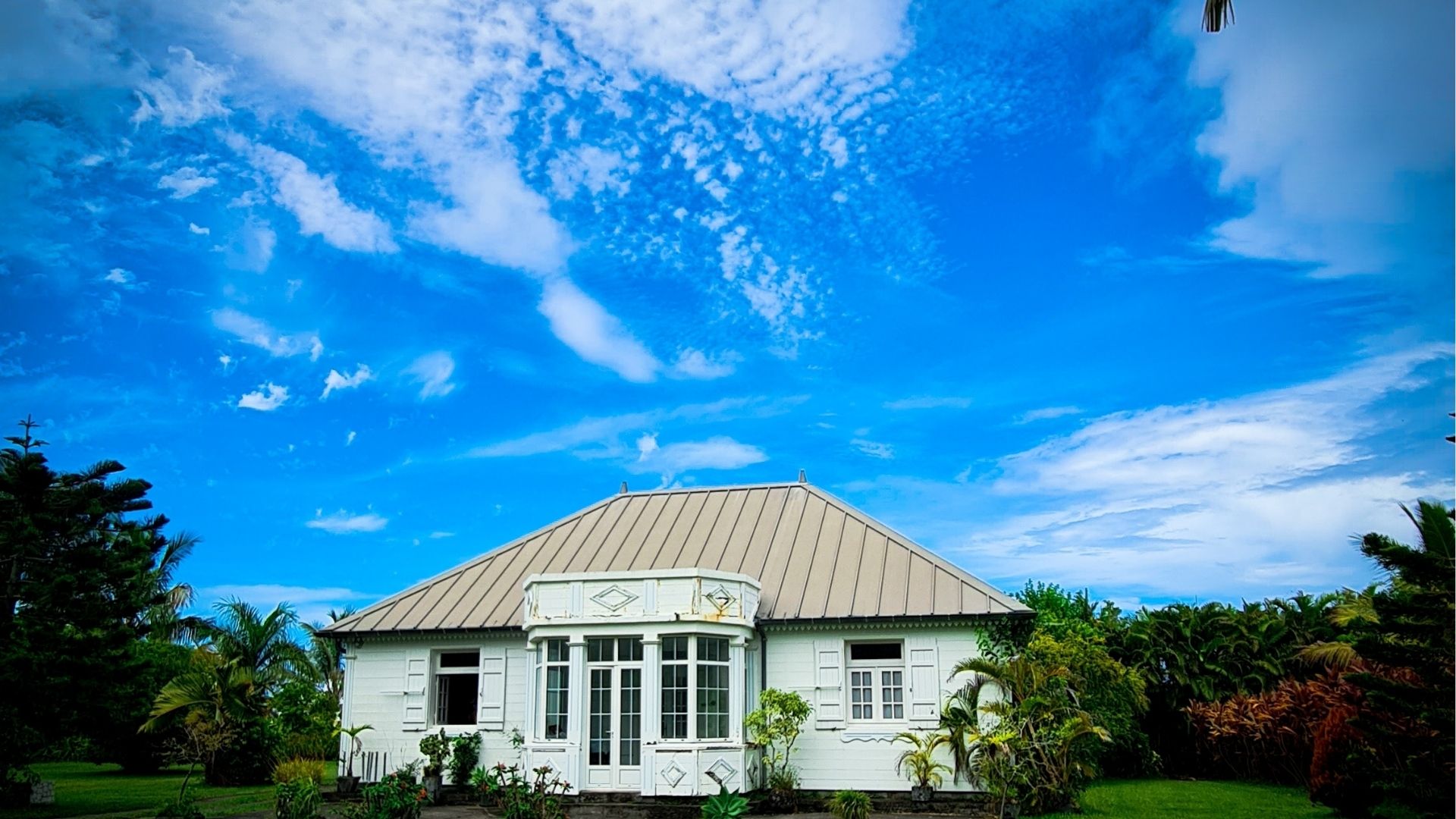 maison créole traditionnelle à Saint-André