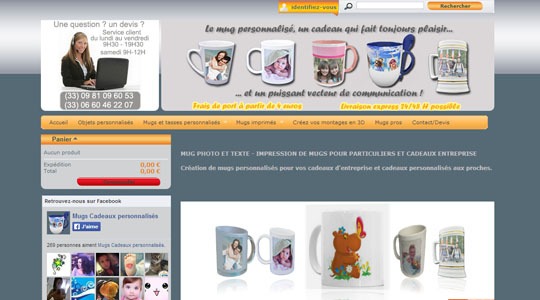 mug personnalisé