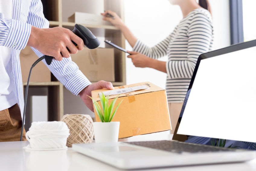 Utilisation d'un scanner de codes-barres pour gérer l'inventaire