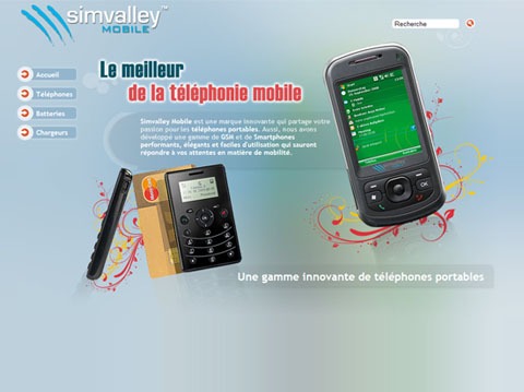 simvalley téléphonie