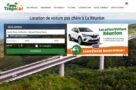 Capture du site Tropicar – Location de voiture à La Réunion